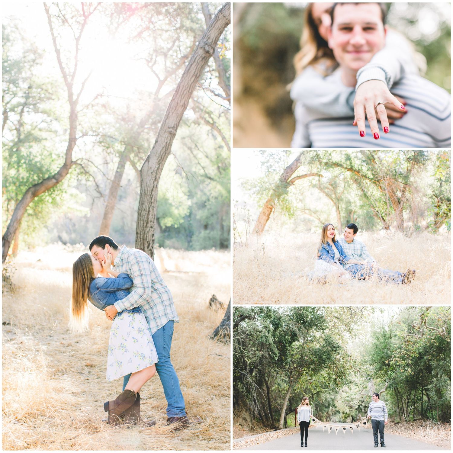 Santa Clarita Placerita Canyon engagement photos