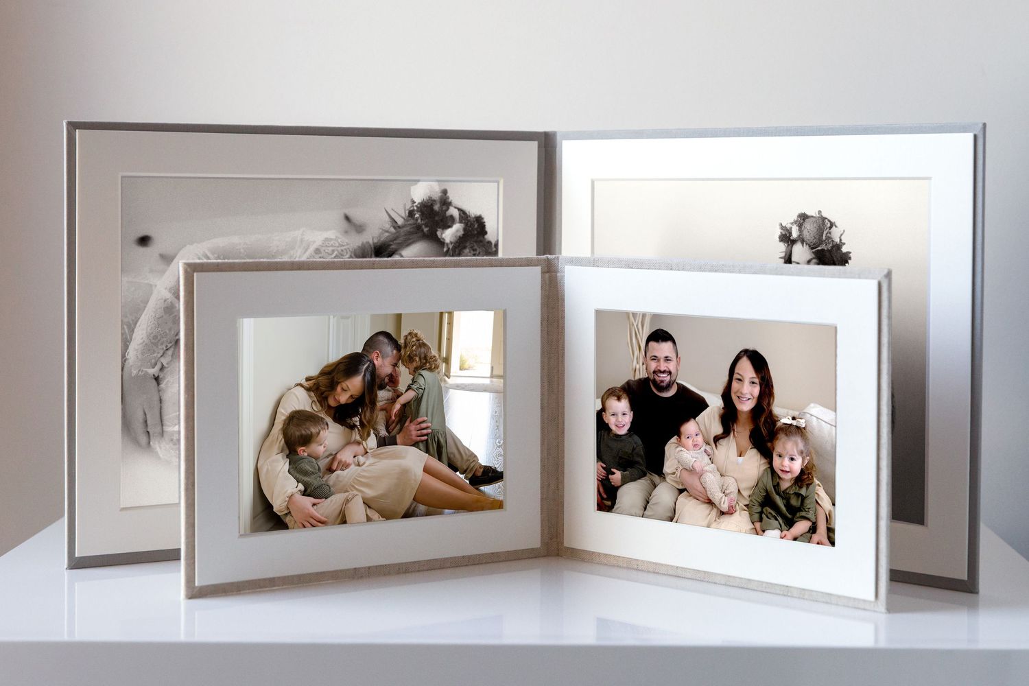 Display frame, perfect for the desk or fireplace.