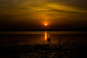 When the sun sets
