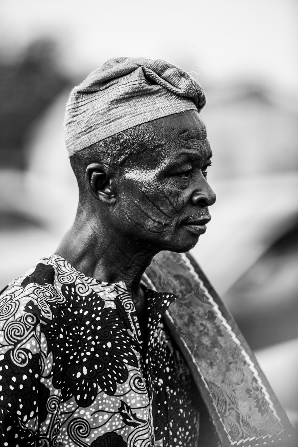 Oni Bata Oba (BnW)