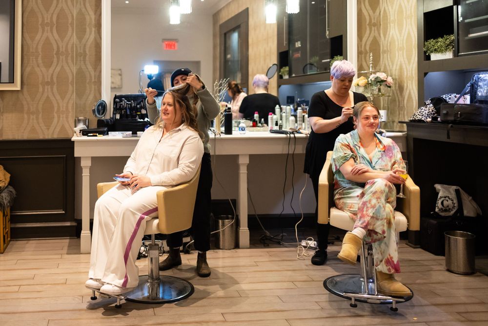 bride prep