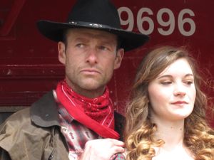 Portraits-Themed Shoot- Western shoot- Model Joelyn Bourg,Model Jason Hayes-https://www.facebook.com/TheKentuckyRose/