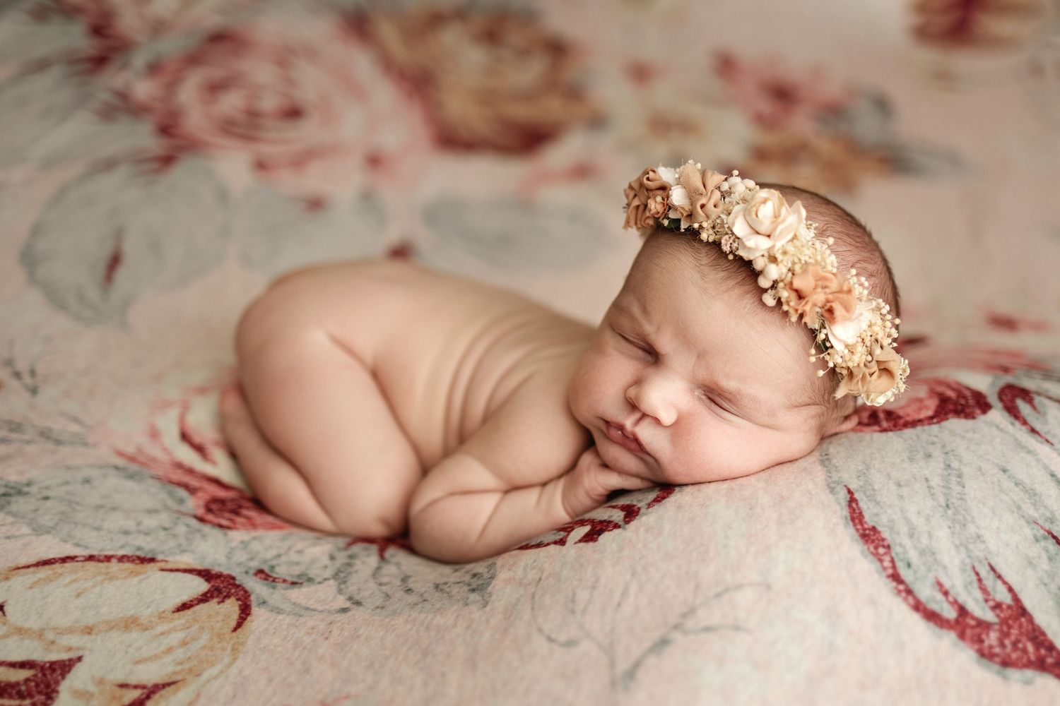 baby girl photo shoot