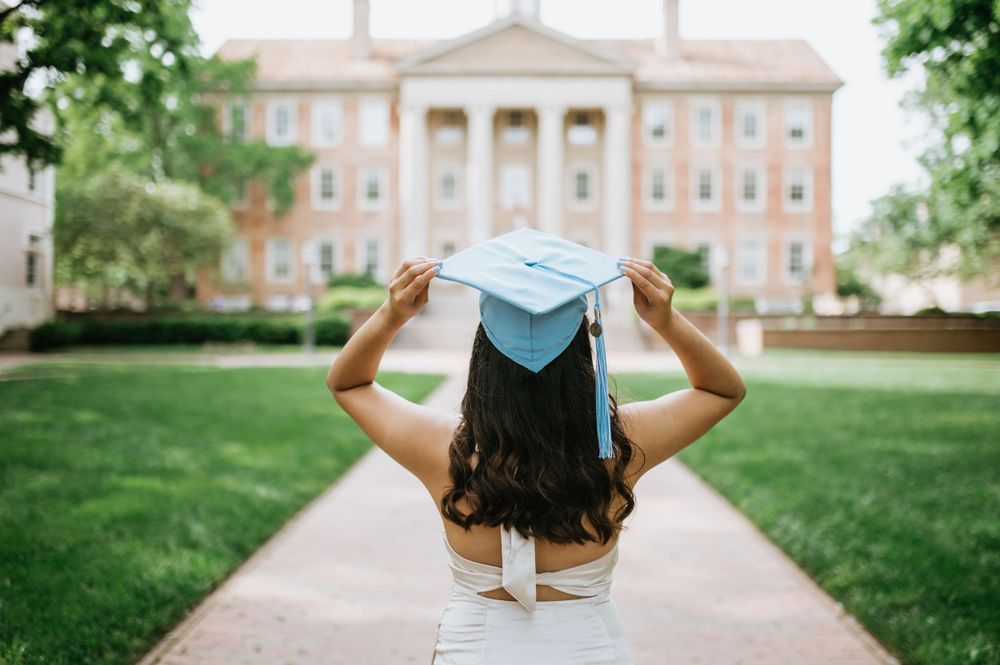 UNC senior portrait photographer, High Point senior portrait photographer, Greensboro photographer