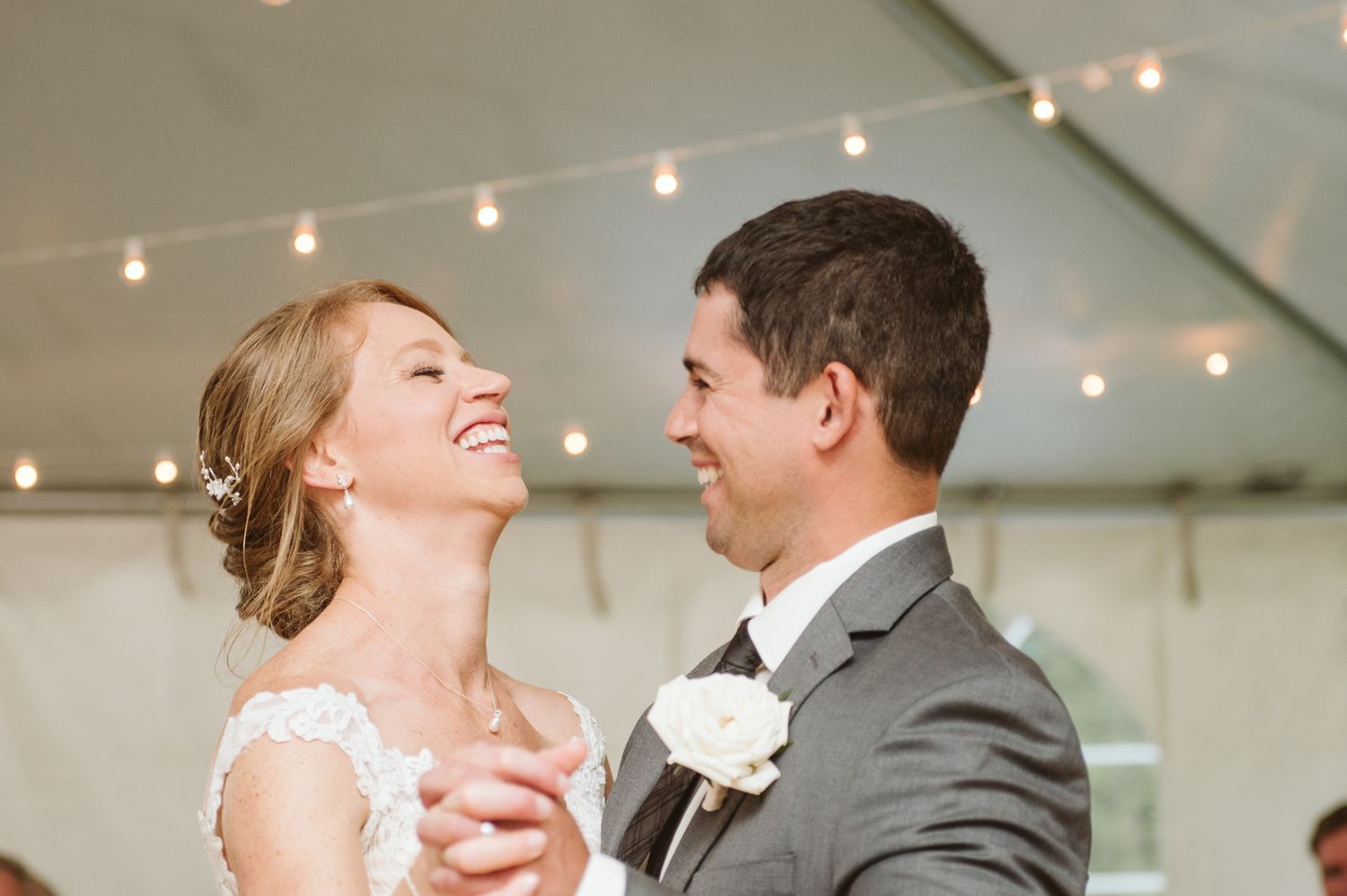 First dance wedding, romantic first dance photo, Ottawa wedding photographer, First dance moments, wedding dance photography, emotional