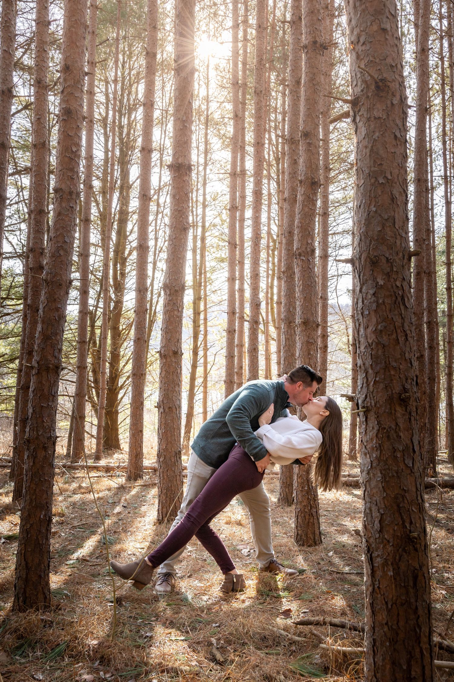 woods wedding photographer