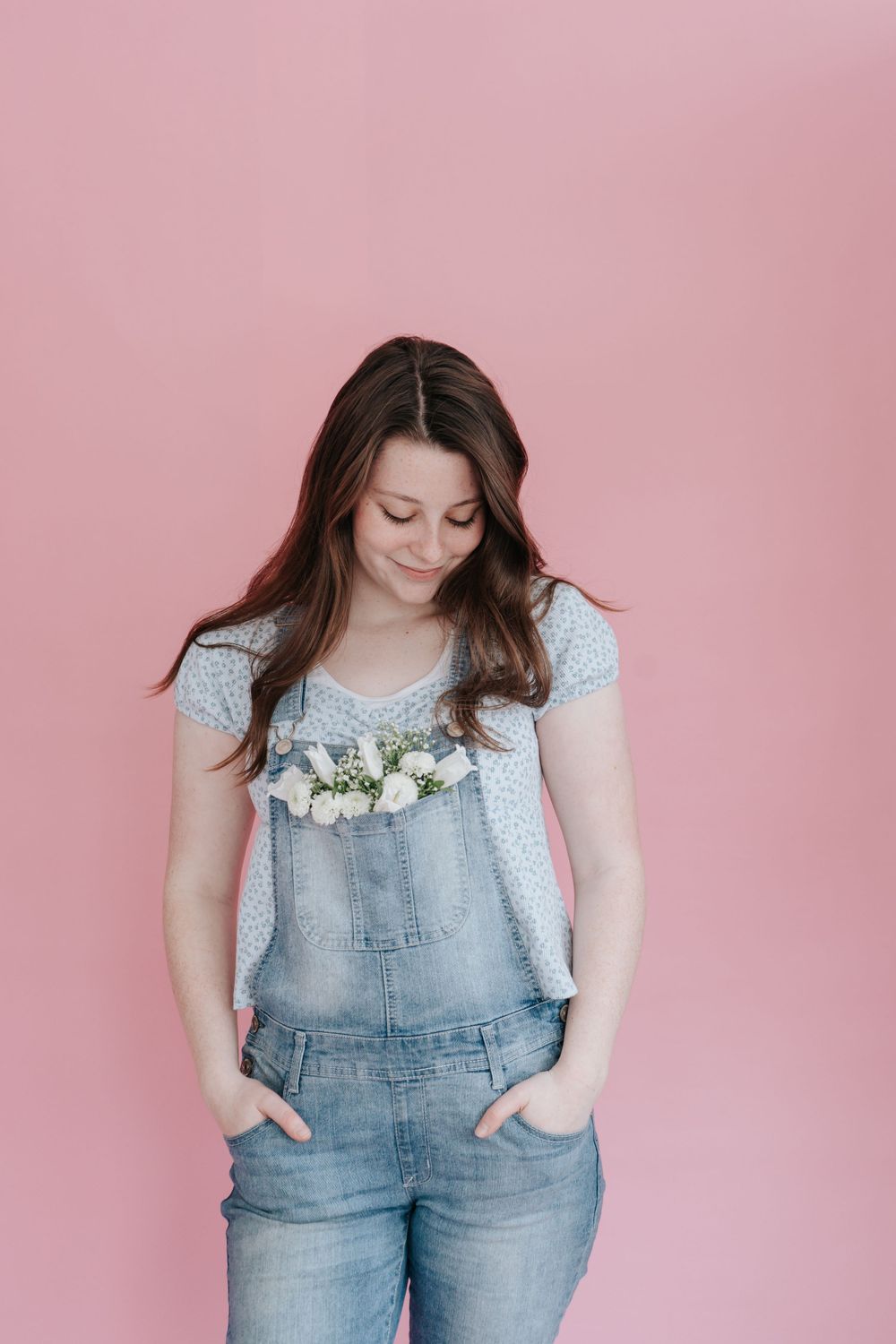 Florist branding photography floral flower photoshoot with Parker and Co. Photography at the home studio The Cottage