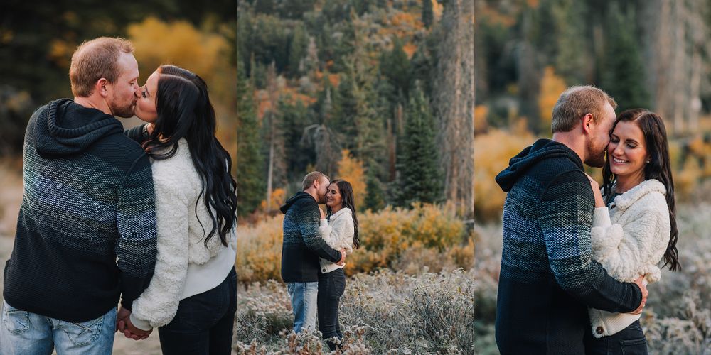 Utah Engagement Session Big Cottonwood Canyon