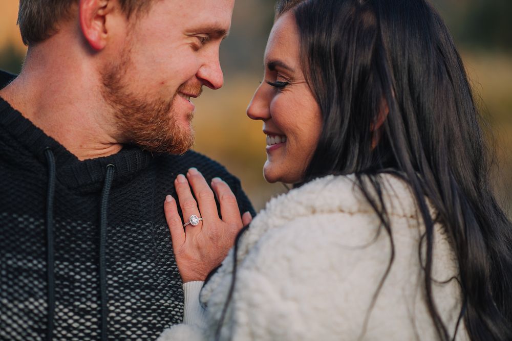 Utah Engagement Session Big Cottonwood Canyon