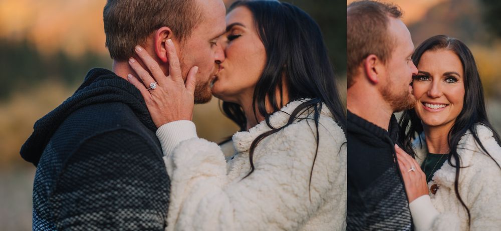 Utah Engagement Session Big Cottonwood Canyon