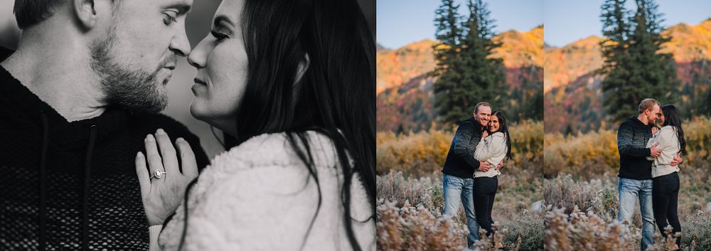 Utah Engagement Session Big Cottonwood Canyon
