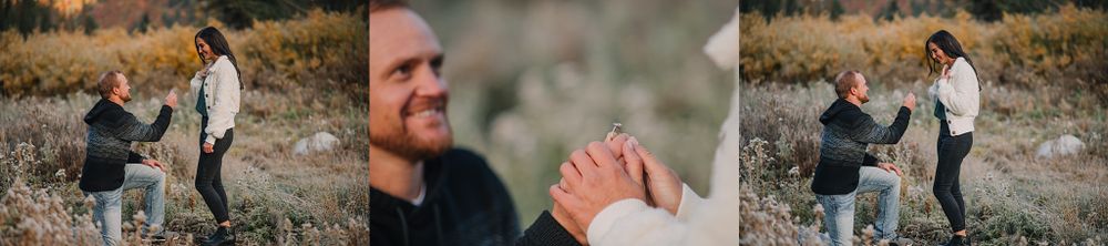 Utah Engagement Session Big Cottonwood Canyon