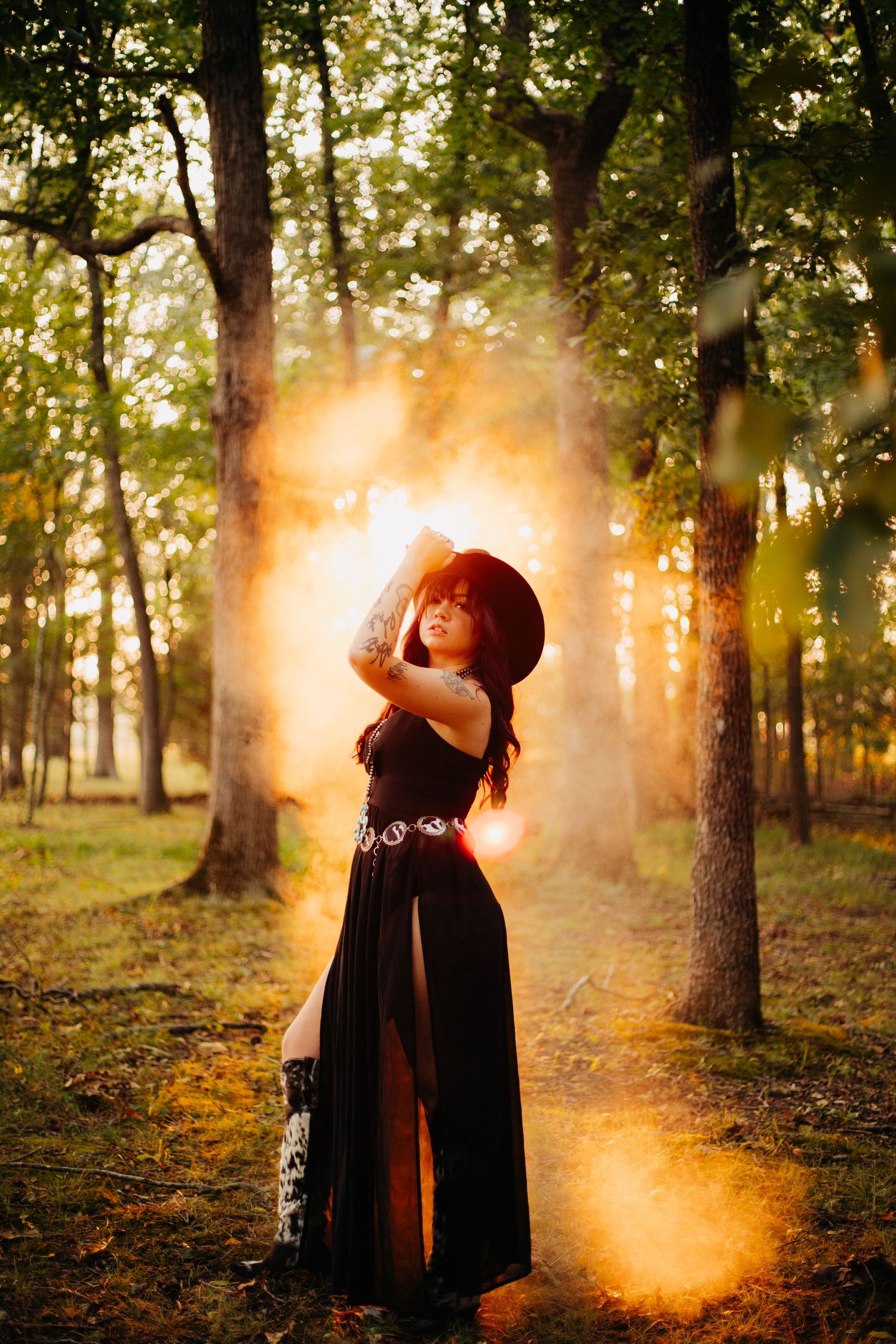 Springfield, MO photographer and designer. Senior Session or creative portrait.