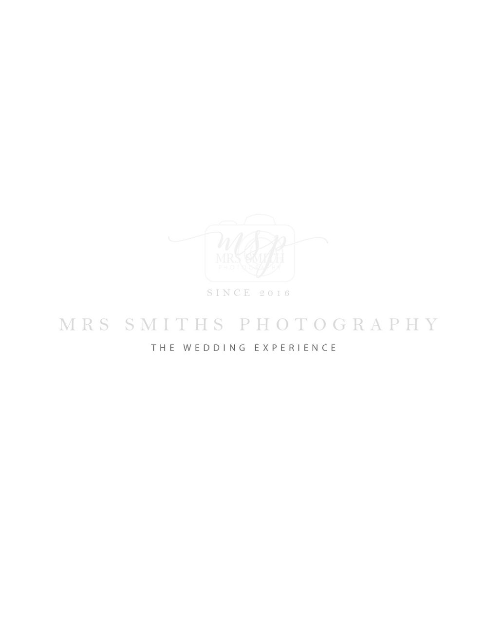 Clean and minimalist white photography business logo design on light background.