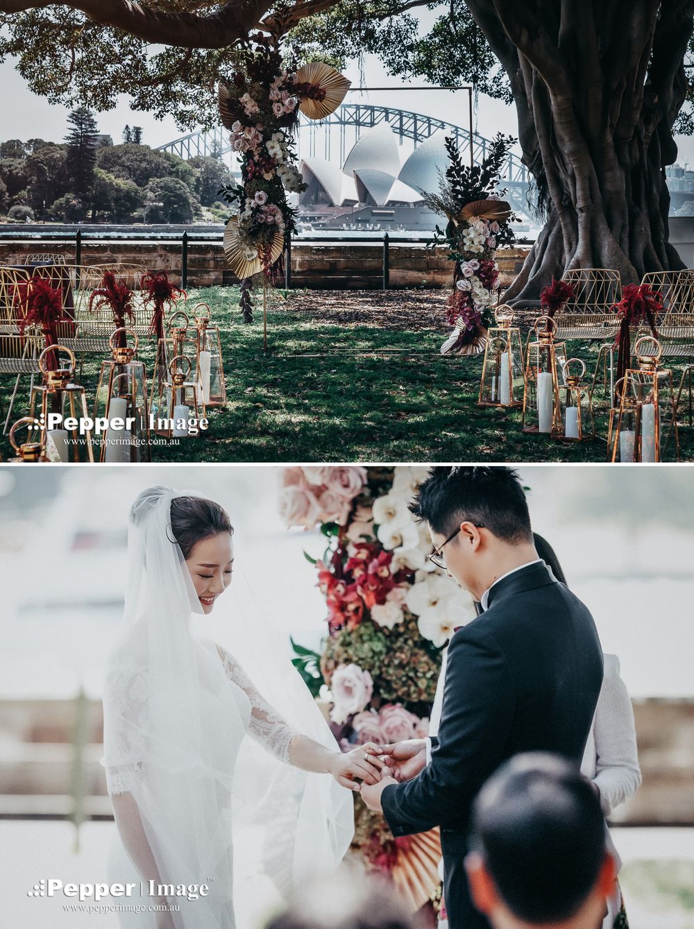 Lawn33, Royal Botanic Gardens Wedding by Pepper Image