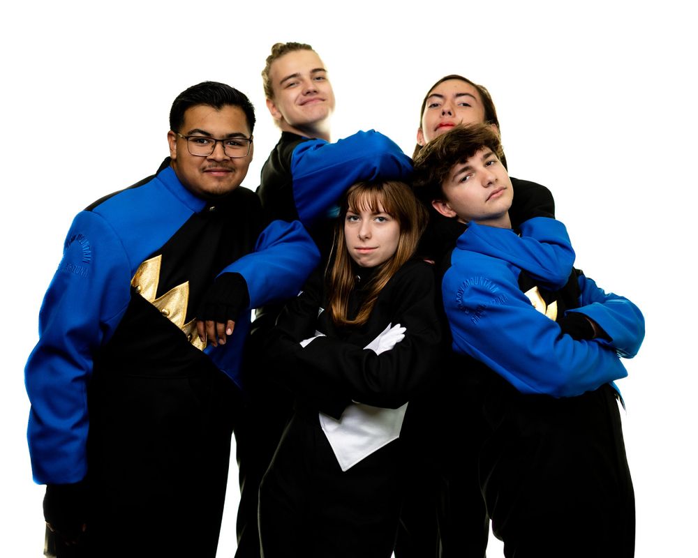 Banners Marching Band group photos Pictures Phoenix Anjeanette Photography senior ABODA AZMBA WGAZ AZ