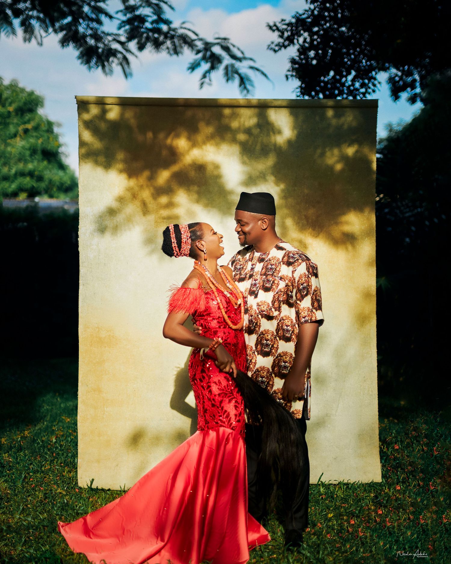Edo bride and Igbo groom