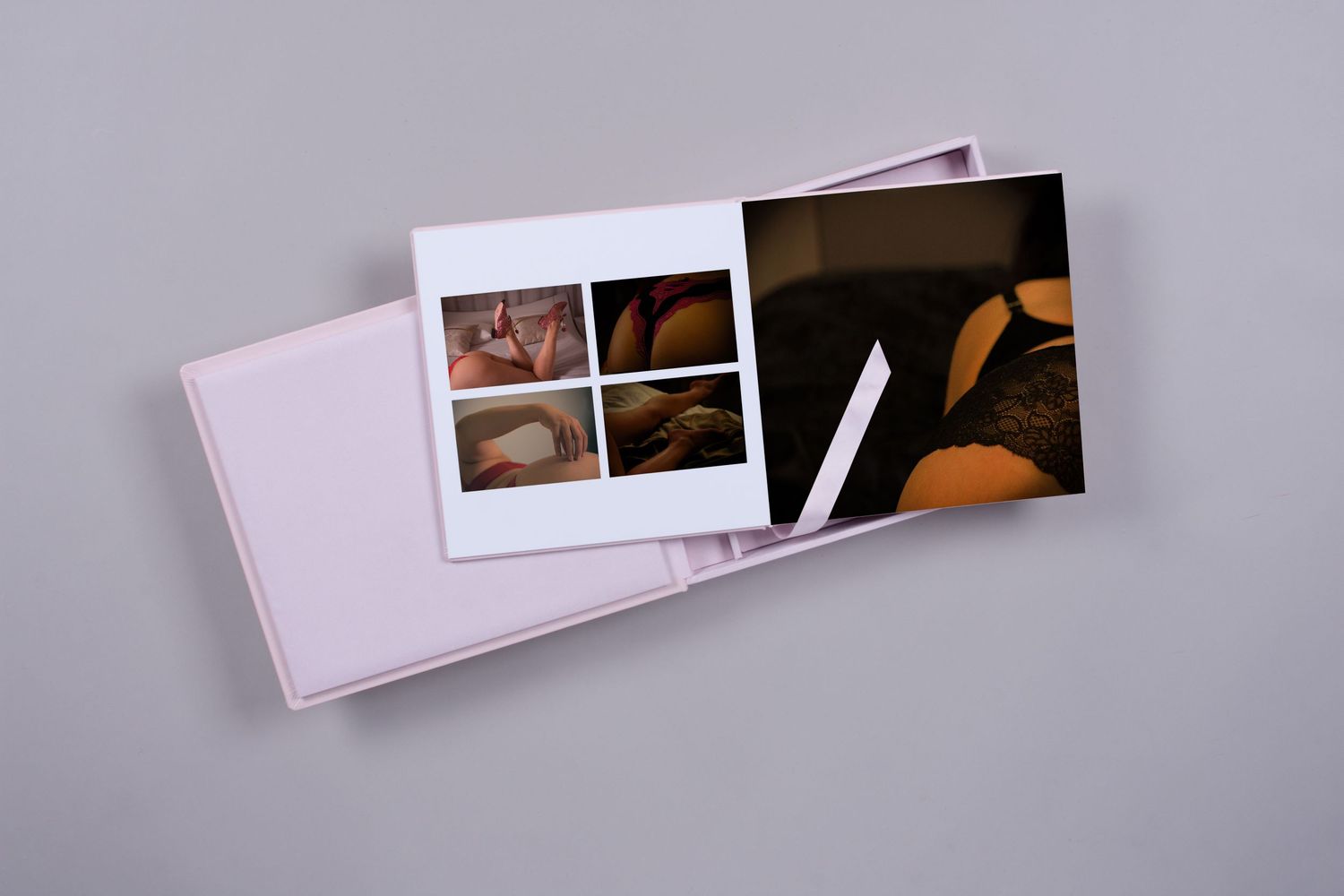 Huomenlahja boudoir valokuva-albumi