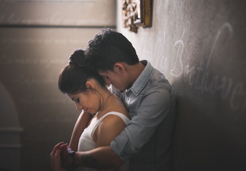 Sesión de fotos de pareja