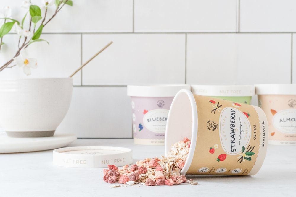 Mylk Labs Strawberry Oatmeal