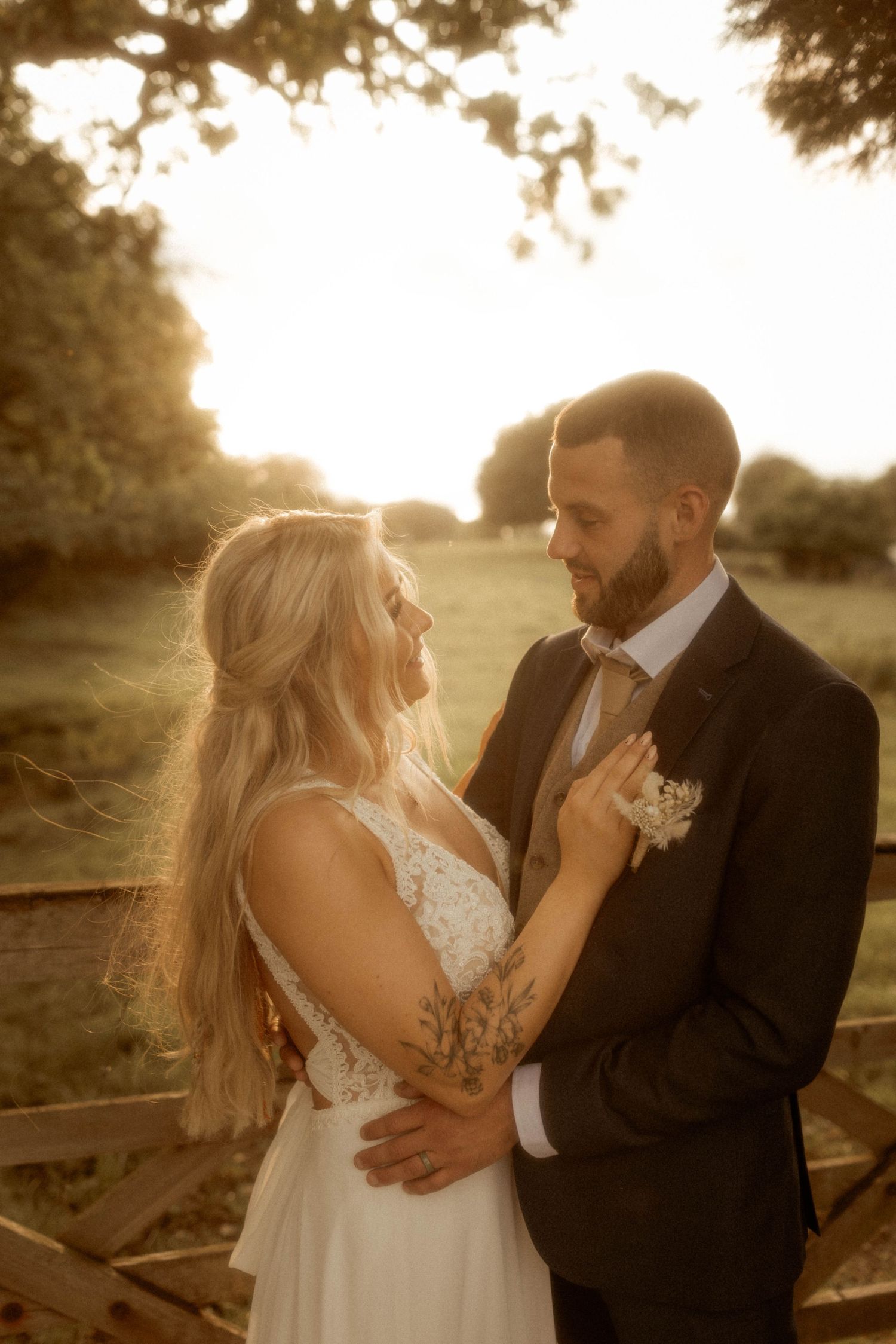 bride and groom