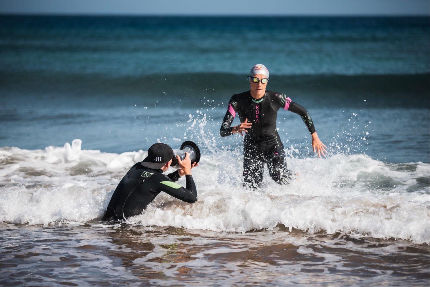 James Mitchell photographs pro triathlete Lucy Charles Barclay for Roka.