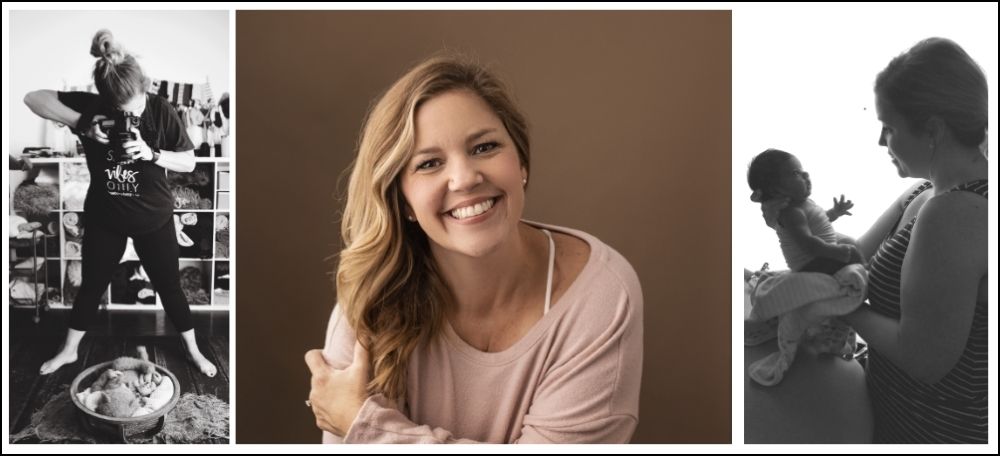 Collection of three lifestyle photos showcasing professional photography and candid moments.