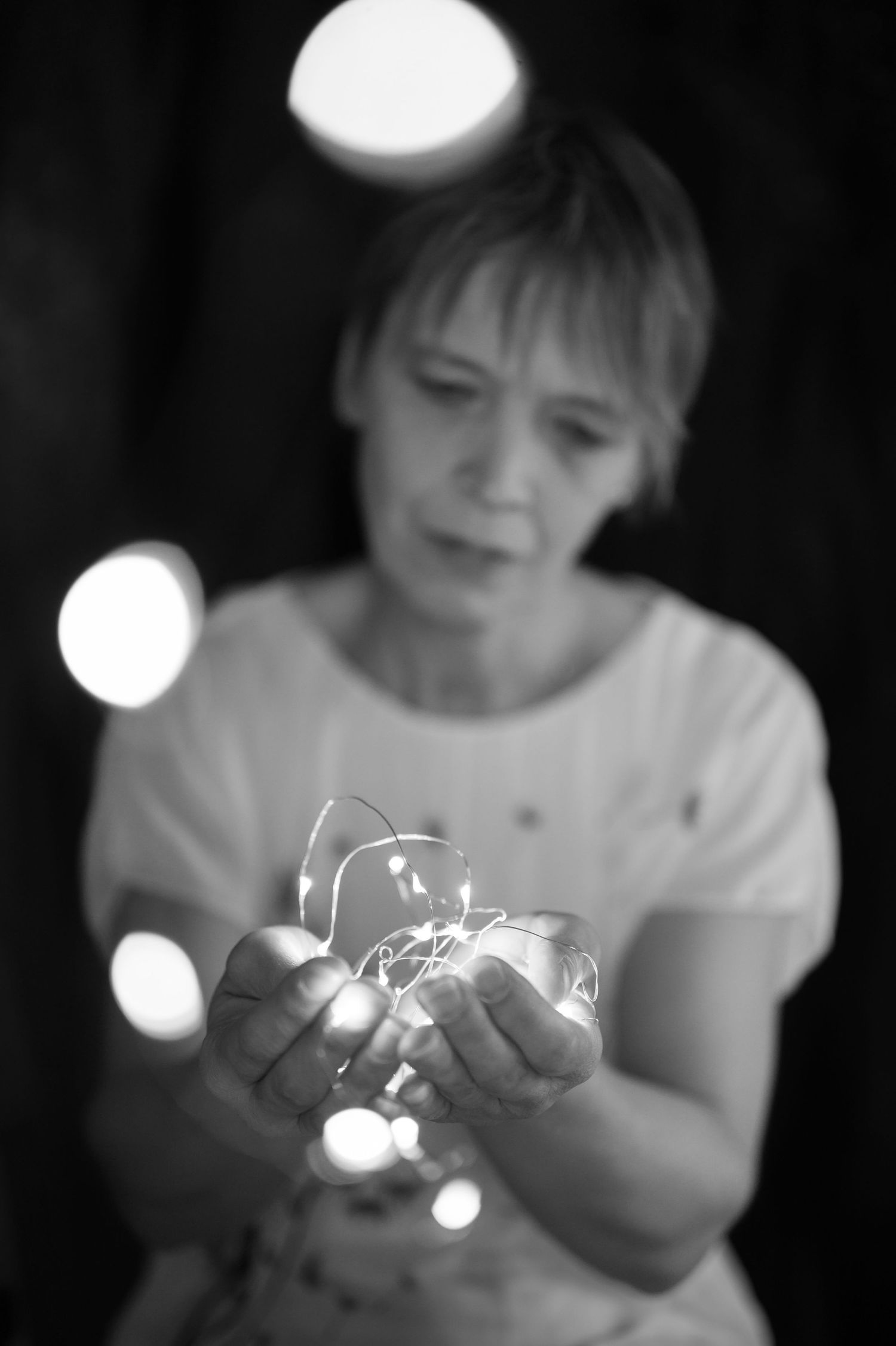 Emotional mit Lichterkette