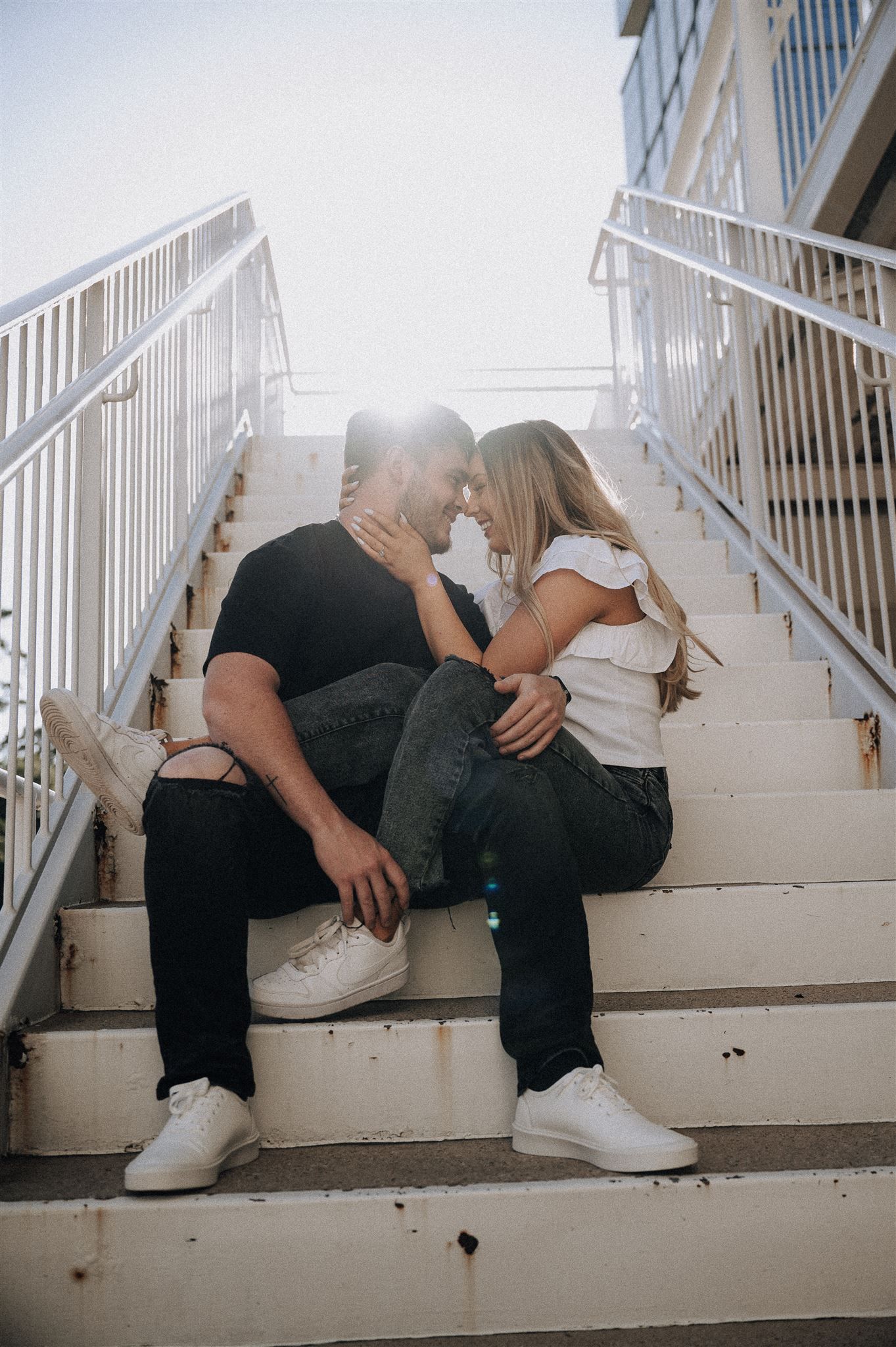 engagement photography session in The Woodlands, Tx