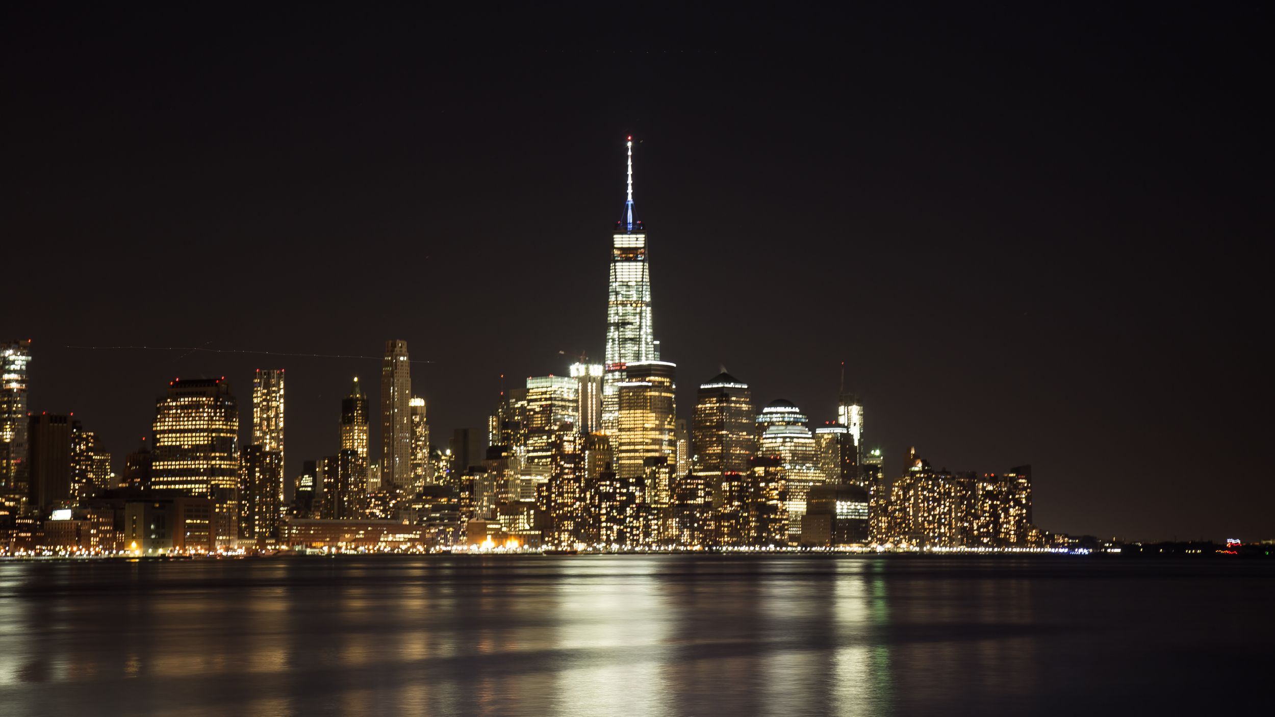 Hoboken, New Jersey. NYC, Freedom Tower 2018