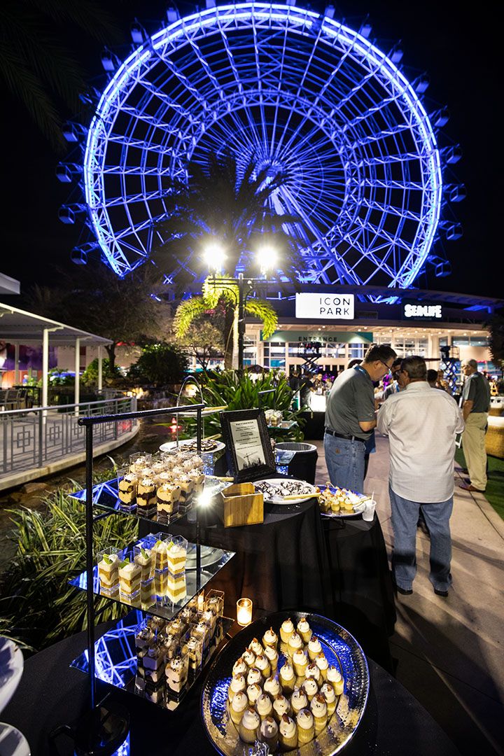 Food Dishes at Icon Park