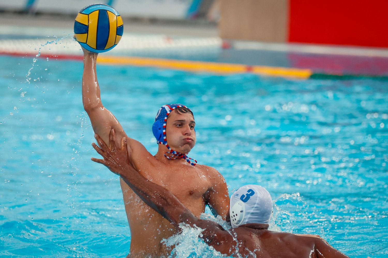 Puerto Rican athlete in the discipline of waterpolo.