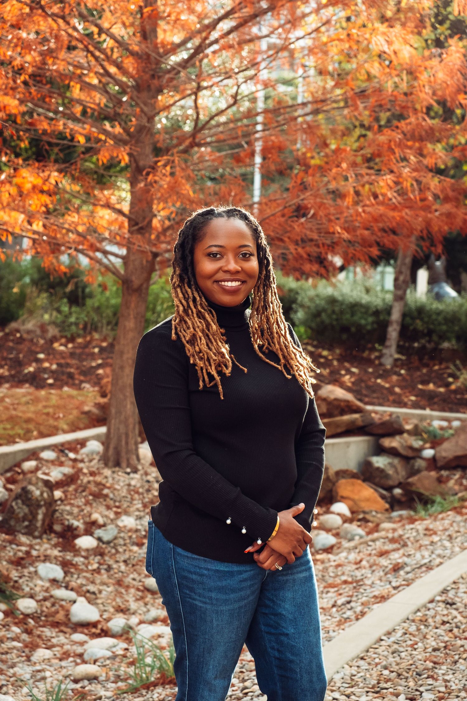 Professional headshot of a woman in Arlington, Texas.