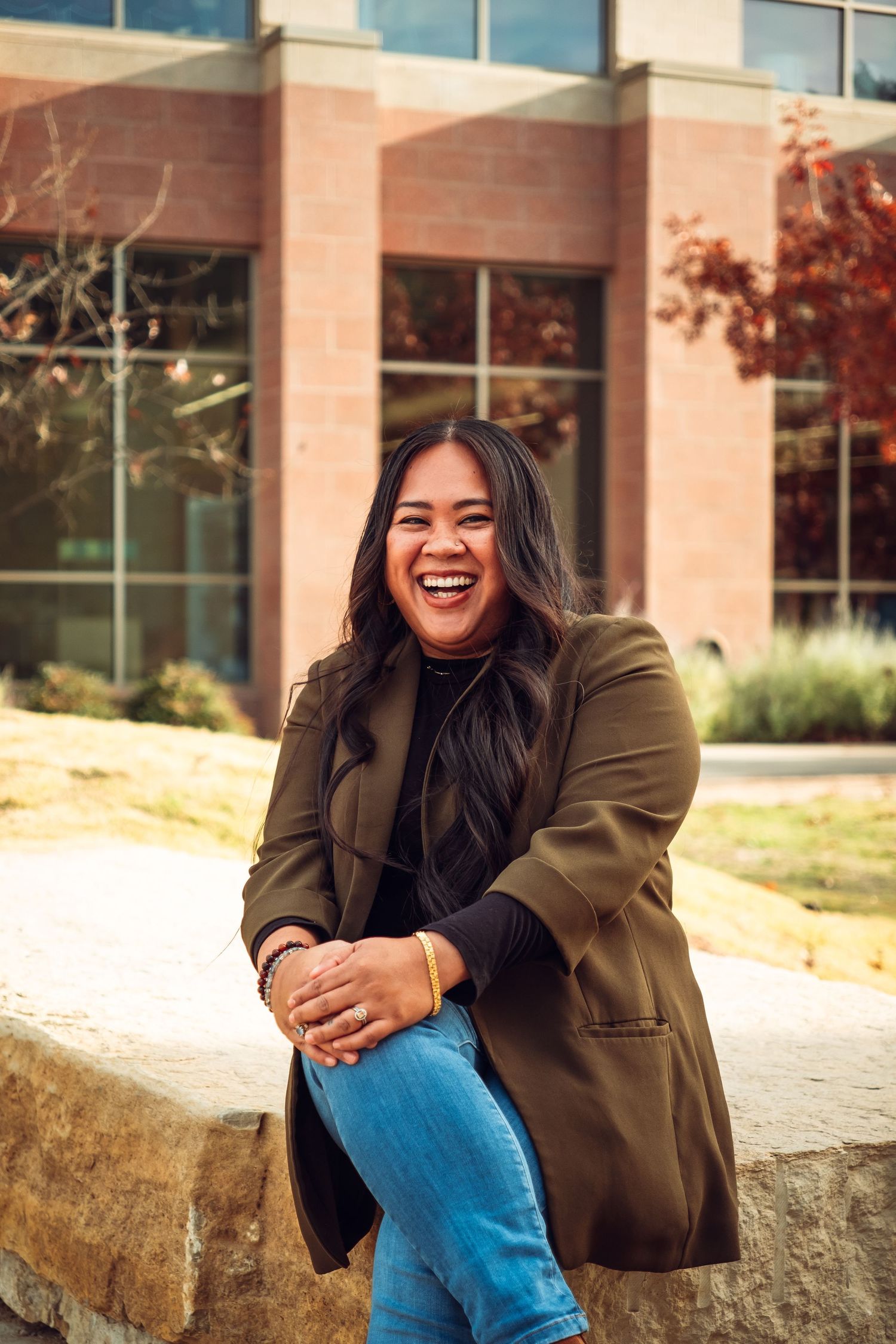 Professional headshot of a woman in Arlington, Texas. Taken by award-winning Dallas Headshot Photographer Eric Aaberg.