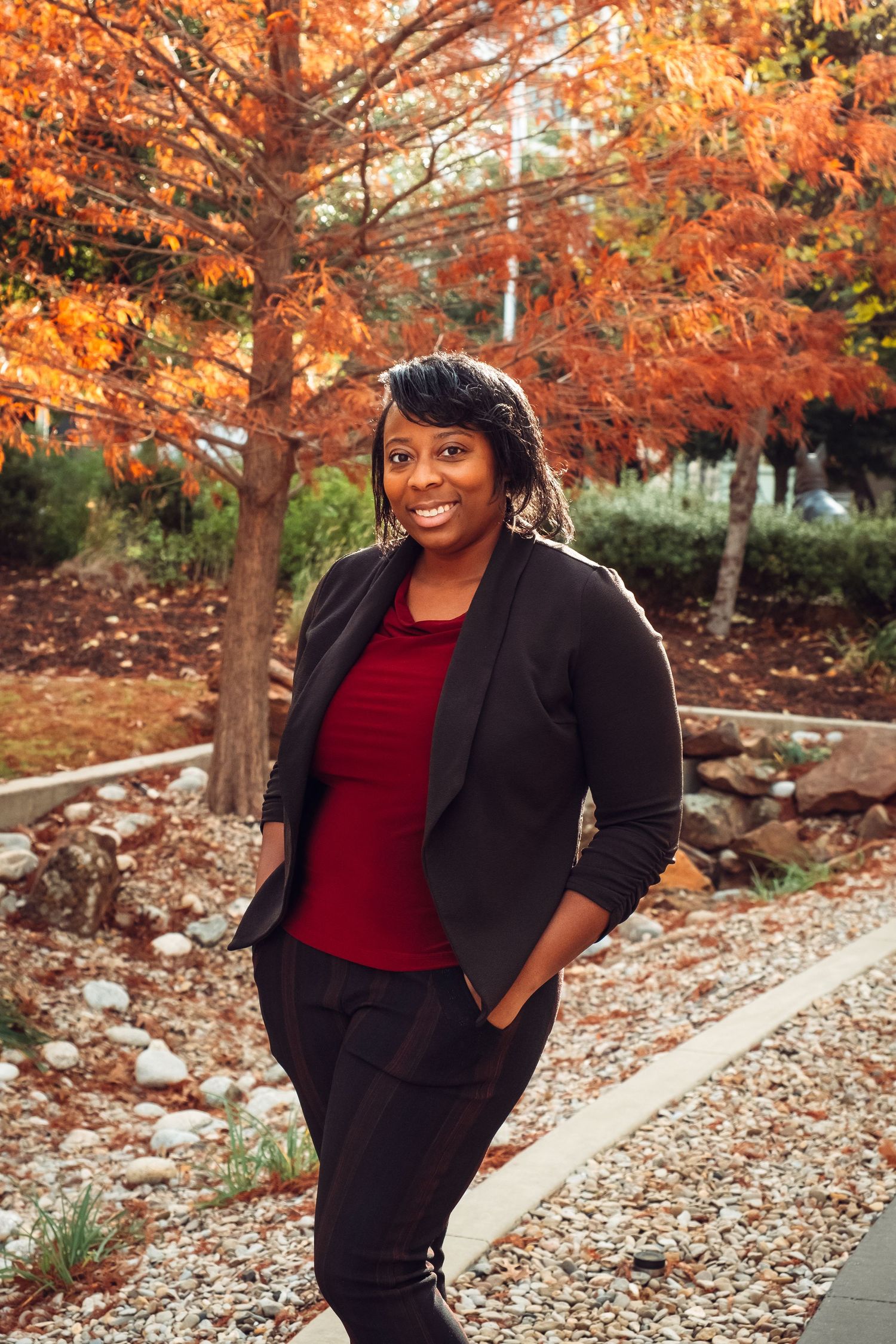 Professional headshot of a woman in Arlington, Texas.