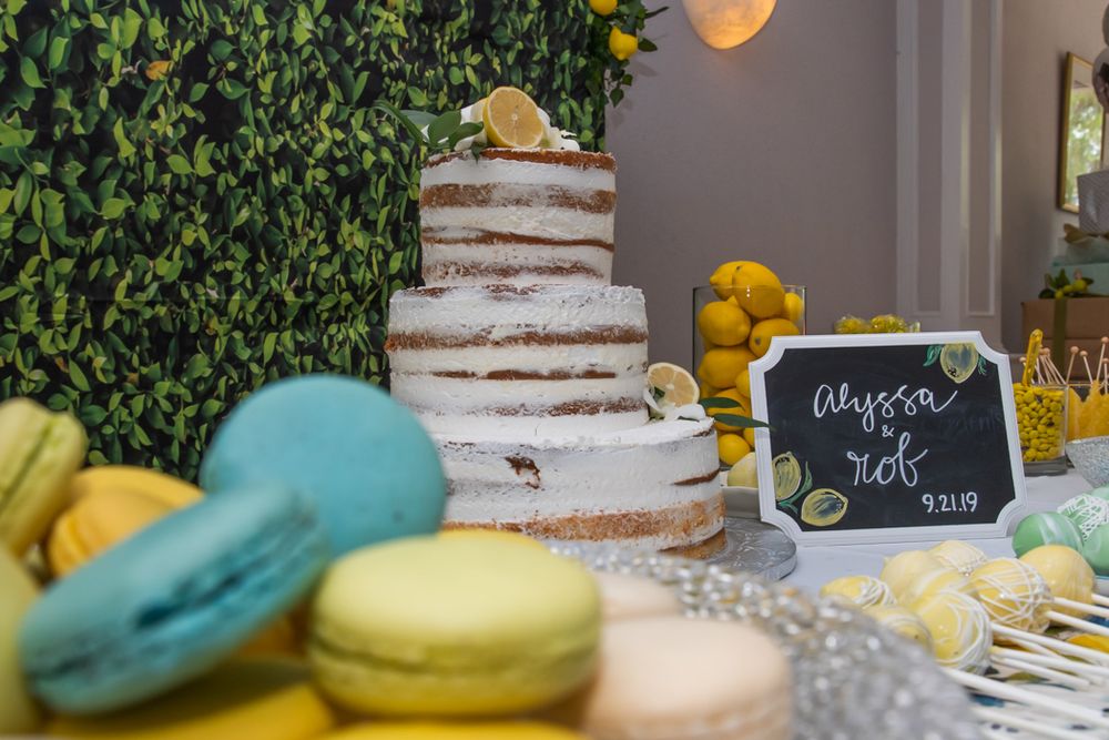 Bridal Shower Event Photography - Cake Table