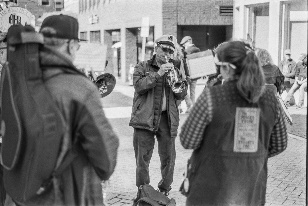 Honk! Festival in Harvard Square.