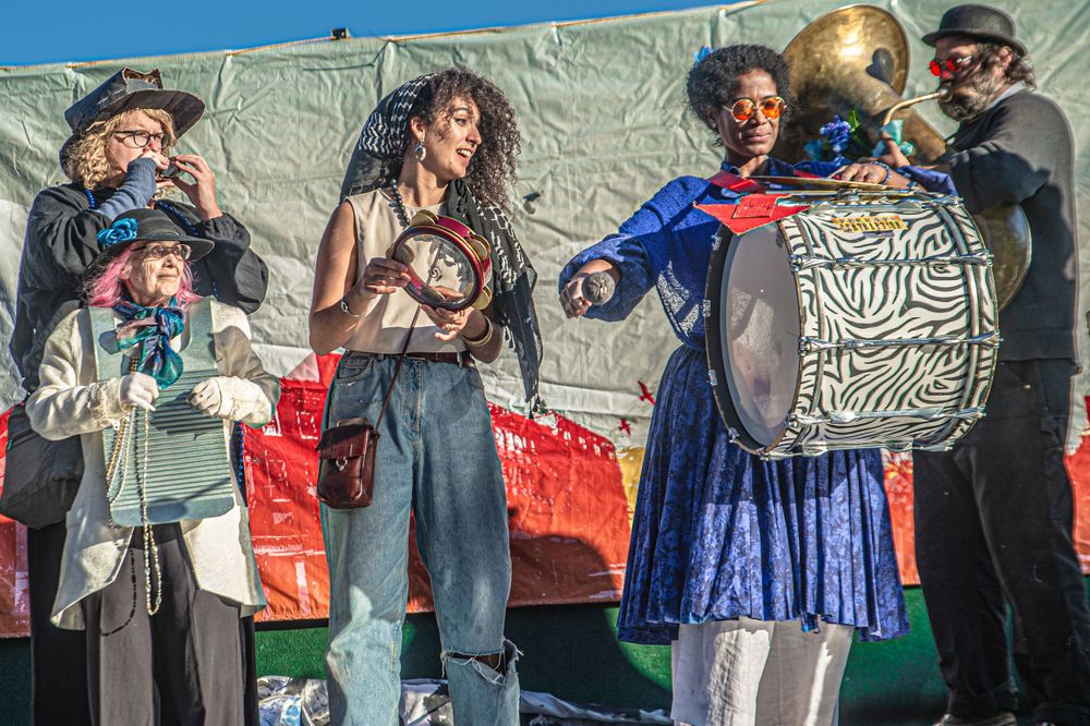 Honk! Festival in Harvard Square.