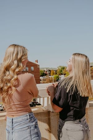 Parking Garage Senior Photos