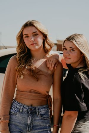 Parking Garage Senior Photos