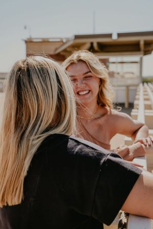 Parking Garage Senior Photos