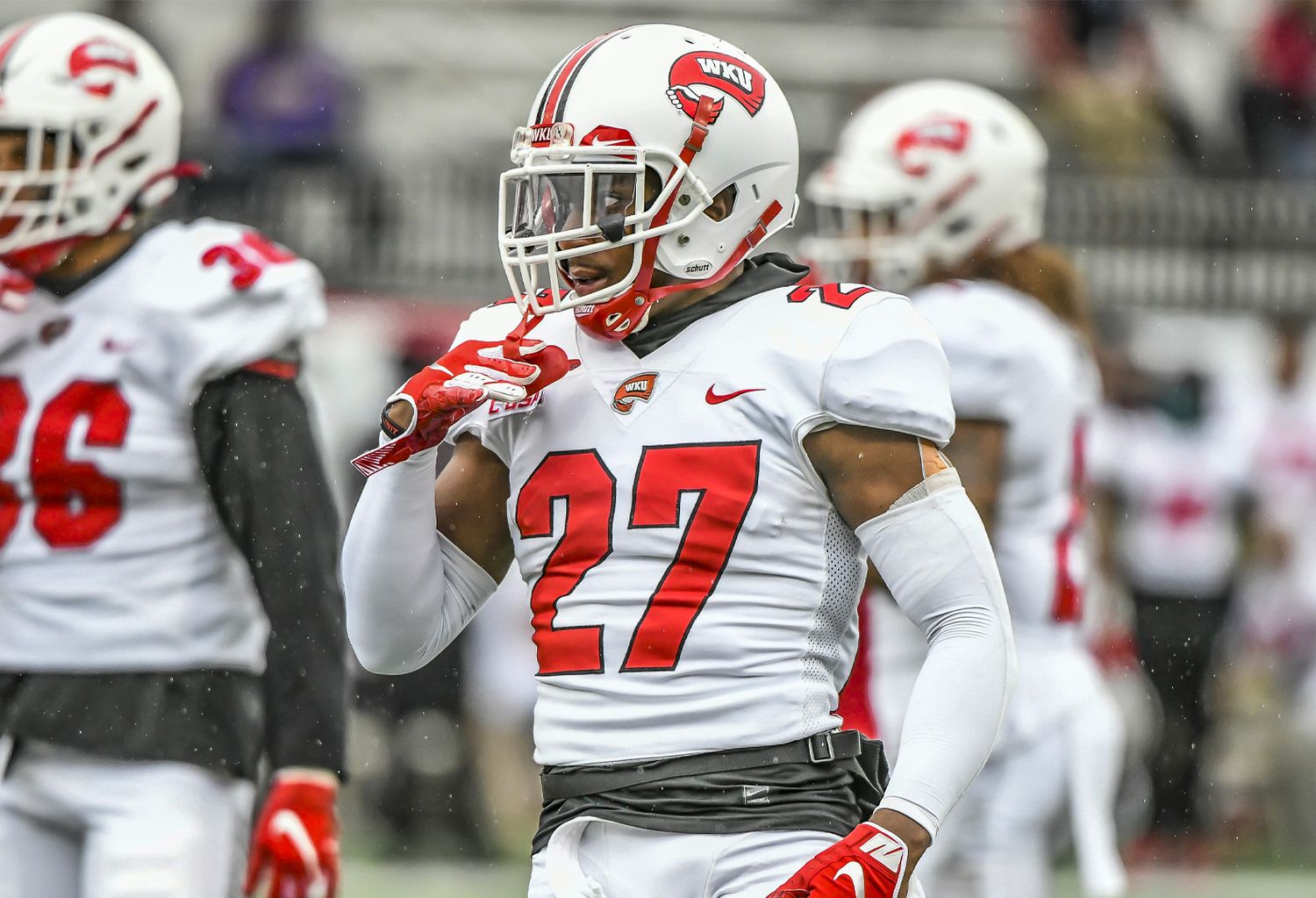 Omari Alexander action shot
