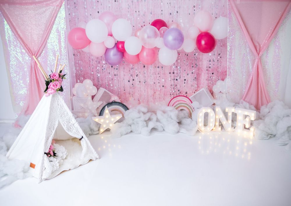 PINK Ballon and TEEPEE