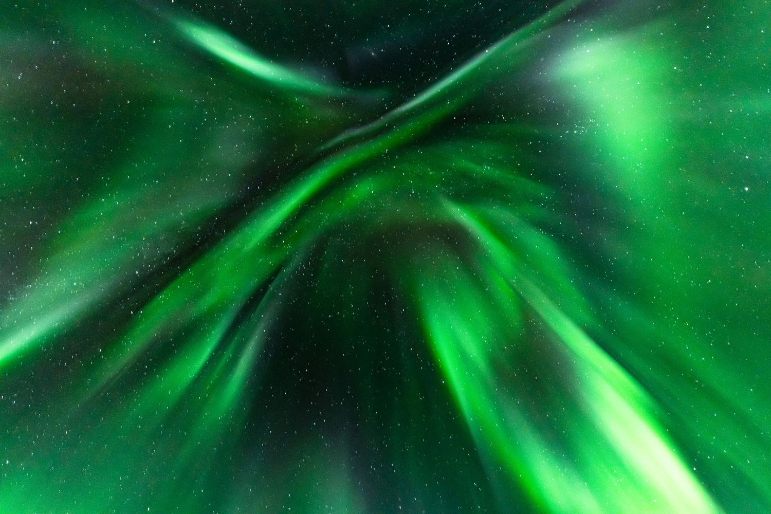 Aurora borealis, Iceland, 2019