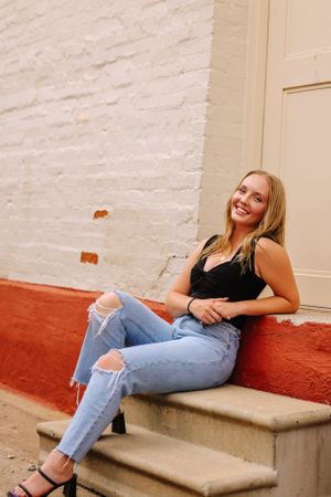 Alley Way Senior Photos