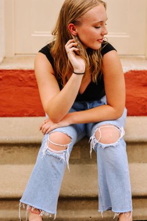 Alley Way Senior Photos