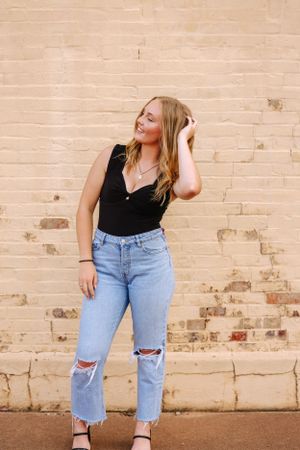 Alley Way Senior Photos