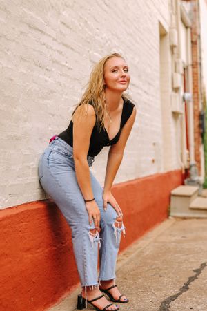 Alley Way Senior Photos