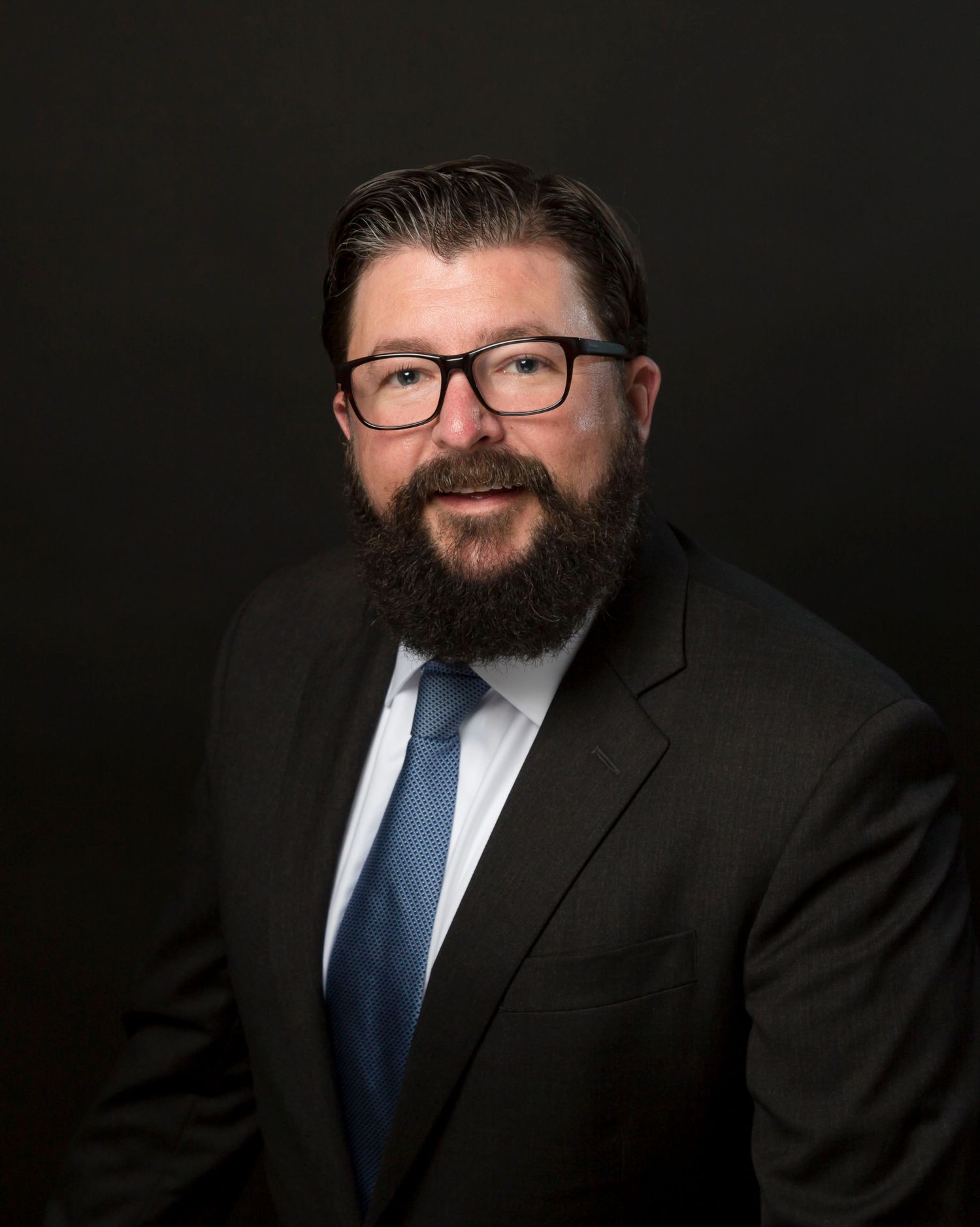 Professional headshot captured in a Bradenton-Sarasota photography studio — high-quality portrait by local headshot photographer