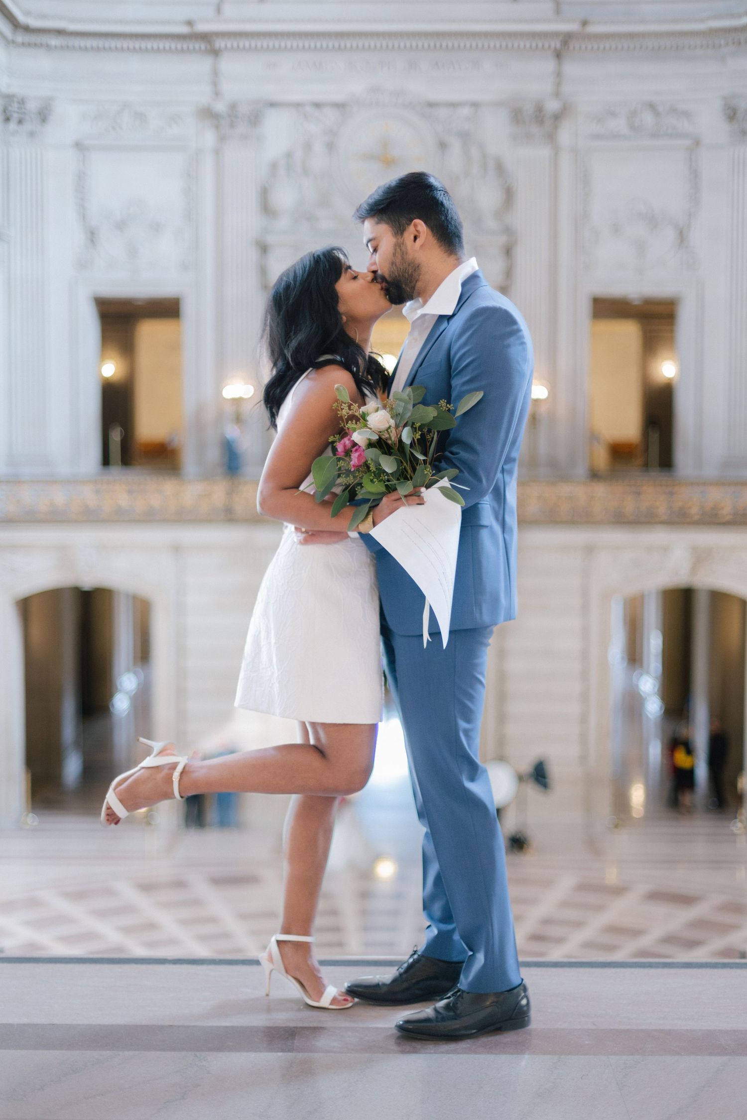 San Francisco City Hall Wedding Photographer